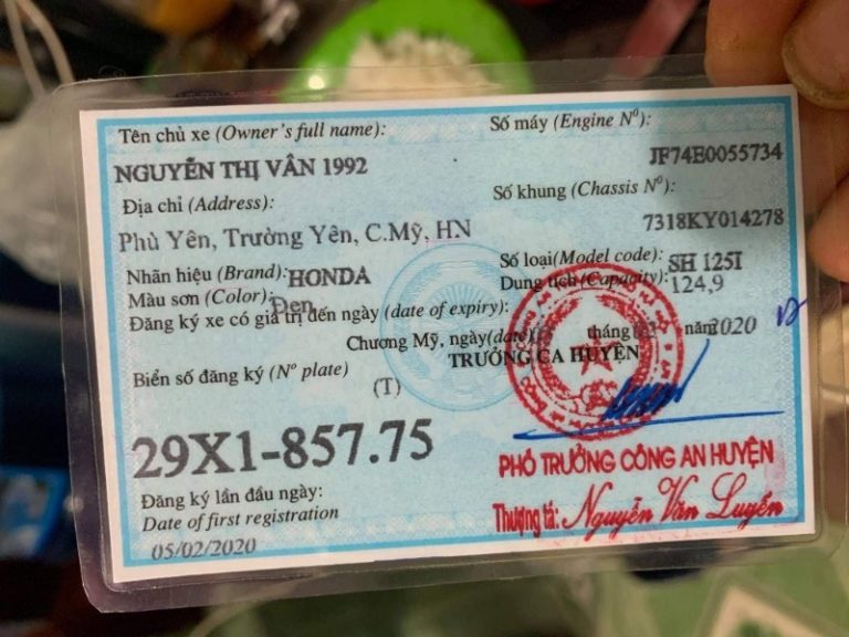 Làm Cavet Xe Bị Mất - Thủ Tục Cấp Lại Cà Vẹt Xe Bị Mất 2025
