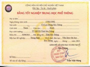Làm Bằng Nhanh - Chuyên Làm Bằng Giả Phôi Gốc Uy Tín