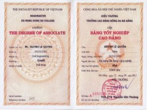 Làm Bằng Nhanh - Chuyên Làm Bằng Giả Phôi Gốc Uy Tín