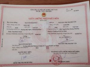 Làm Giấy Đăng Ký Kết Hôn Giả Nhanh - Giống Thật 100%