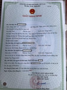 Làm Giấy Khai Sinh Giả Bao Sử Dụng Tại Làm Bằng Nhanh