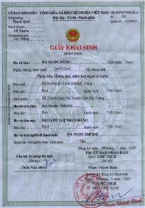 Làm Giấy Khai Sinh Giả Bao Sử Dụng Tại Làm Bằng Nhanh
