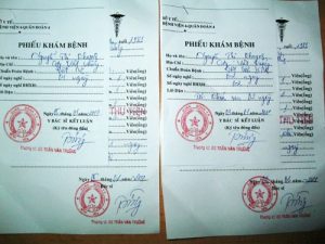 Làm Giấy Bệnh Viện Giả Giá Rẻ Giống Thật 100%
