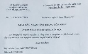 Làm Giấy Chứng Nhận Độc Thân Giả Chất Lượng & Uy Tín
