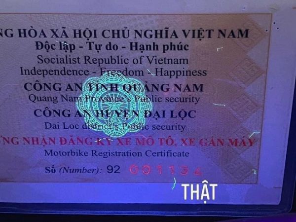 Dịch vụ làm cavet xe giả như thật