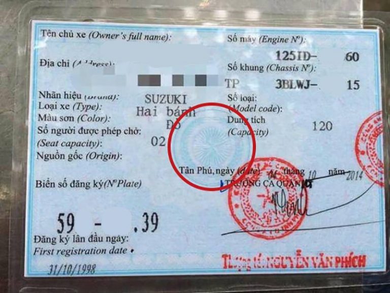 Dịch vụ làm cavet xe giả phôi thật