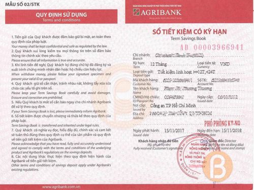 DỊCH VỤ LÀM SỔ TIẾT KIỆM GIẢ