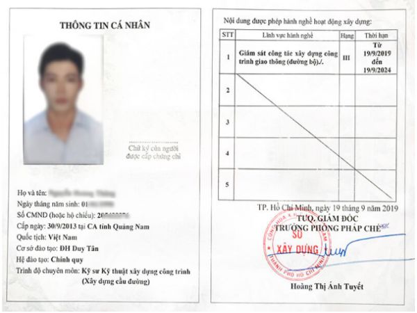 Làm chứng chỉ định giá xây dựng lấy ngay tại Làm Bằng Nhanh