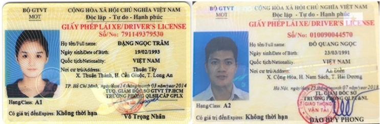 Chi phí làm bằng lái xe giả là bao nhiêu?