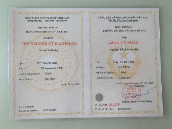 Làm Bằng Đại Học Giả An Toàn Uy Tín Đảm Bảo Chất Lượng