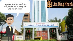 Làm Bằng Đại Học HUTECH Chất Lượng Như Thật