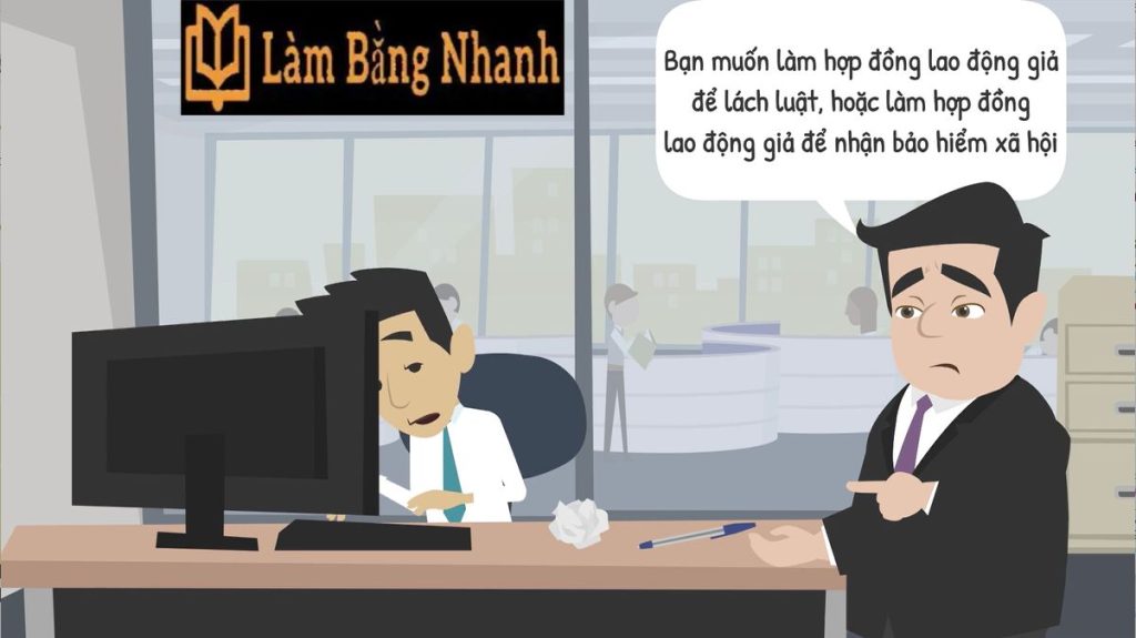 Chuyên Làm Hợp Đồng Lao Động Giả Chuẩn Số 1 Trên Thị Trường