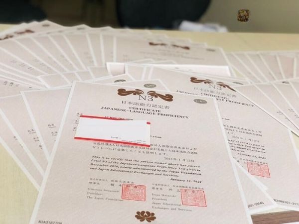 Làm Chứng Chỉ Tiếng Nhật Bảo Mật Lấy Ngay Sau 3 Ngày