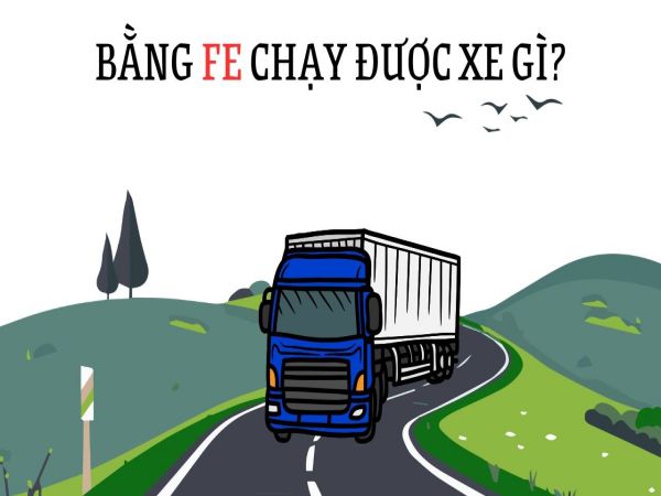 Bằng Lái Xe FE Là Gì? Chạy Được Xe Gì? - Làm Bằng Nhanh