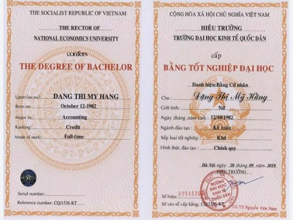 Làm bằng liên thông đại học uy tín tại Bao Xin Việc
