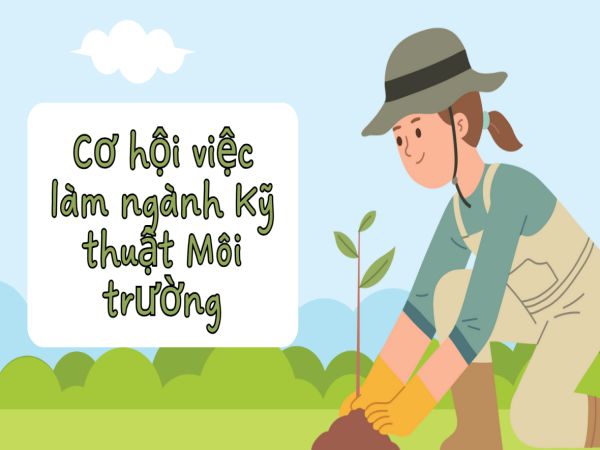 Cơ hội việc làm ngành Kỹ thuật Môi trường