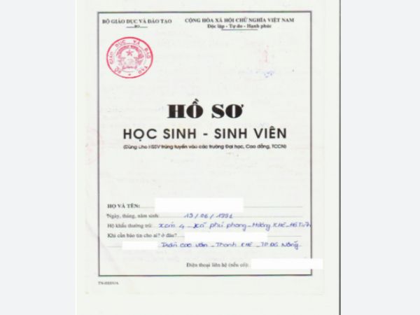 Quy trình nộp hồ sơ xét tuyển học bạ