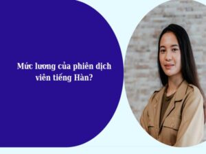 Mức Lương Của Phiên Dịch Viên Tiếng Hàn - Cơ Hội Và Tiềm Năng