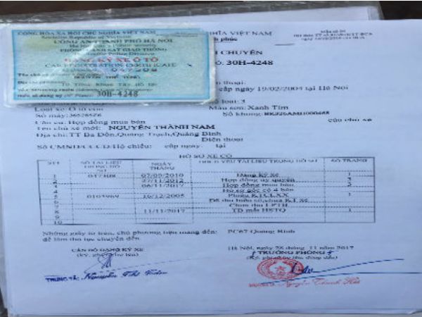Thời gian hoàn thành thủ tục đăng ký xe máy